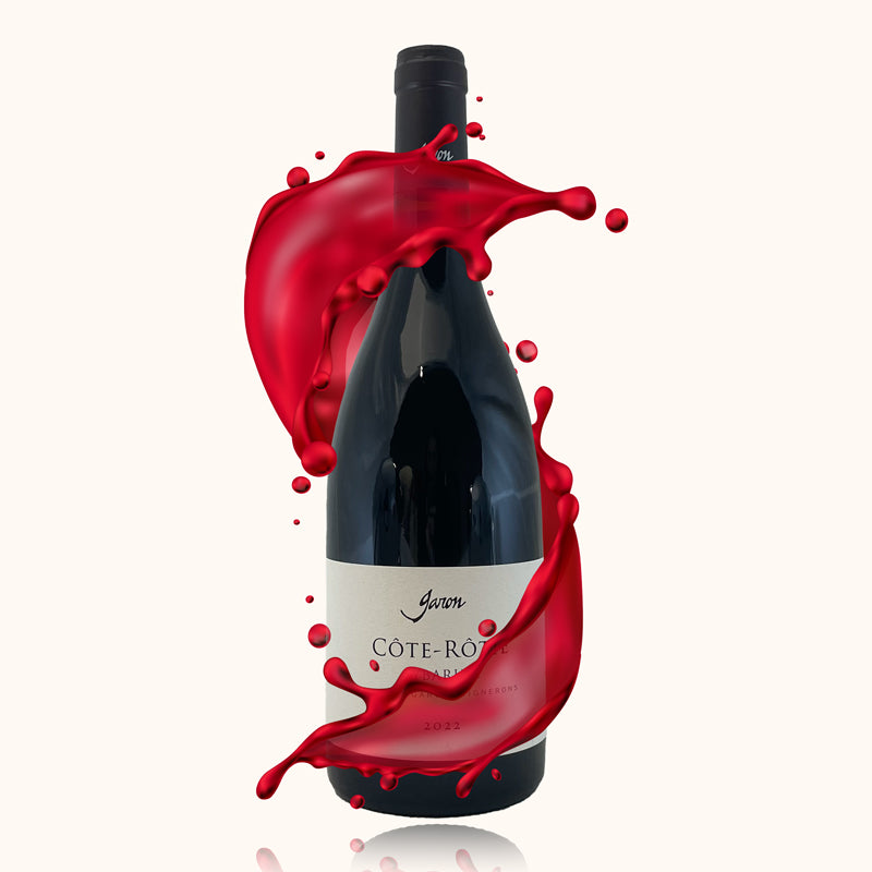 Côtes Rotie Domaine Garon Sybarine 2022 liquide