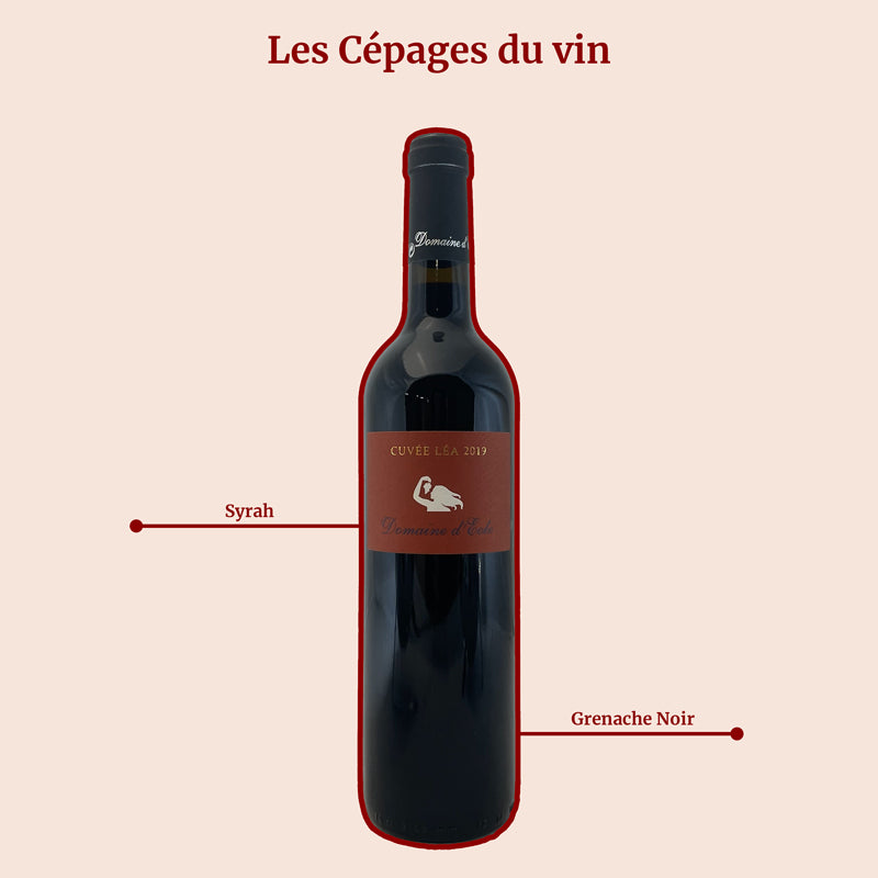 Côtes d'Aix · Domaine d'Éole · Cuvée Léa · 2019 cépages