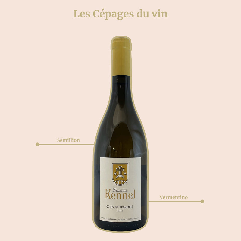 Côtes de Provence · Domaine de Kennel · 2023 cépages