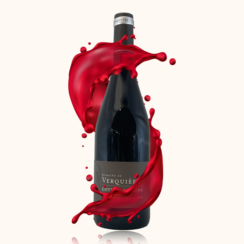 Côtes du Rhône Bio Domaine Verquière 2023 liquide