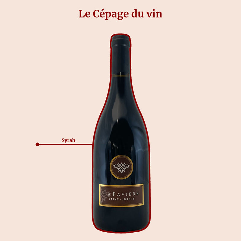 Saint Joseph Domaine de la Favière 2022 cépage