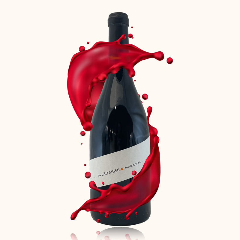 Vacqueyras Clos de Caveau Lao Muse 2018 liquide