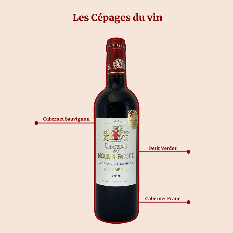 Haut-Médoc ⸱ Château du Moulin Rouge ⸱ 2019